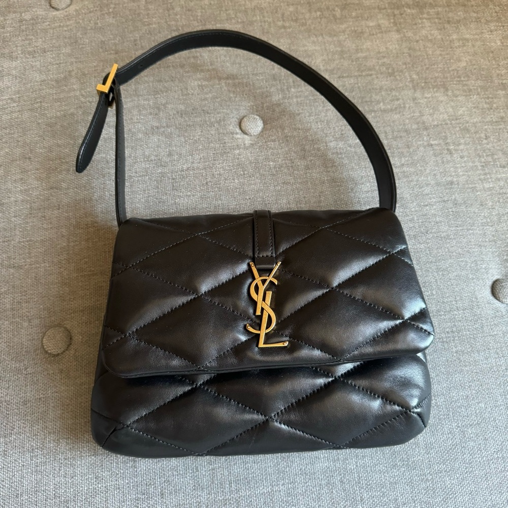 Saint Laurent Le 57 Logo Plaque Shoulder Bag